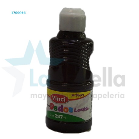 PINTURA DIGITAL VINCI LAVABLE CAFE 237 ML /6