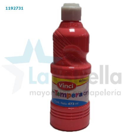 PINTURA P/CARTEL VINCI TEMPERA ROSA MEXICANO 473 ML /12