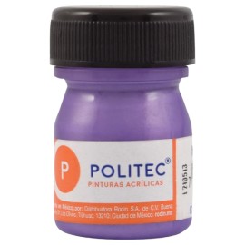 PINTURA POLITEC LINEA 500 METALICOS MORADO C/20 ML 534