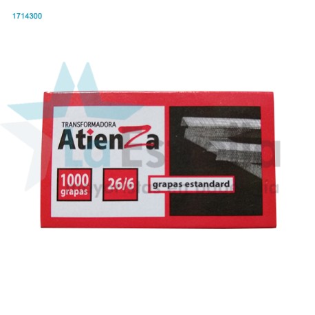 GRAPA STANDAR ATIENZA 26/6 C/1000 /100