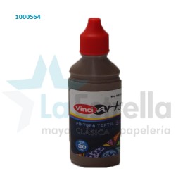 PINTURA TEXTIL VINCI CAFÉ CLARO 30 ML /48