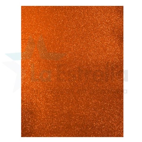 FOAMY EN PLIEGO DIAMANTADO PASCUA NARANJA 55 X 43 / 10