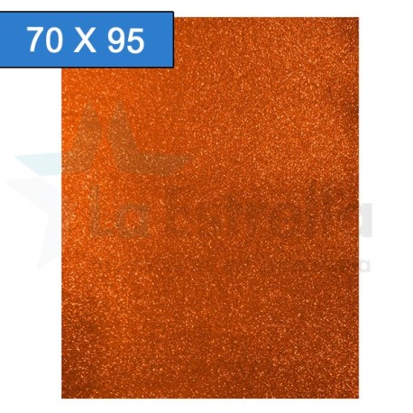 FOAMY EN PLIEGO PASCUA NARANJA 70 X 95 CM /10