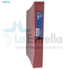 CARPETA T/C KINERA PANORAMA ROJA 1PULG HERRAJE O 9101RO /24
