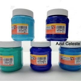 PINTURA ACRIL POLITEC ESC 250 ML AZUL CELESTE RODIN 313 /12