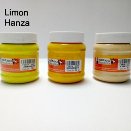 PINTURA ACRIL POLITEC ESC 250 ML LIMON HANZA RODIN 307 /12