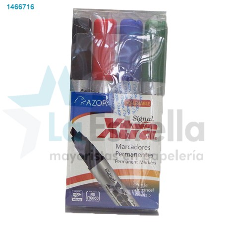 MARC PERM SIGNAL XTRA C/4 COLORES BASICOS 4004 /36