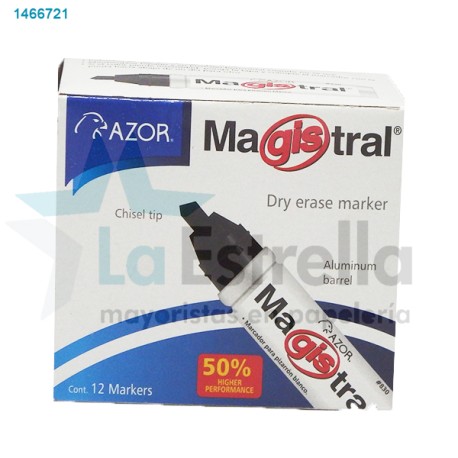 MARC PIZARRON BCO MAGISTRAL ALUMINIO NEGRO 301 830-12NE /12