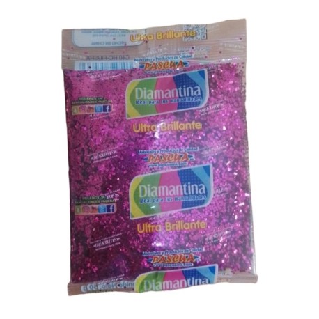 DIAMANTINA GRUESA DE 50 GRS FIUSHA/SOLFERINO C40 20 / 100