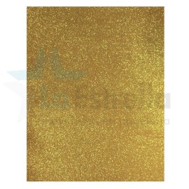 FOAMY EN PLIEGO DIAMANTADO PASCUA ORO 55 X 43 / 10