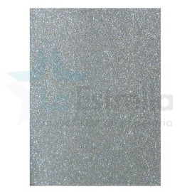 FOAMY EN PLIEGO DIAMANTADO PASCUA PLATA 55 X 43 / 10