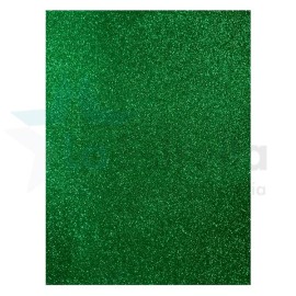 FOAMY EN PLIEGO DIAMANTADO PASCUA VERDE BANDERA 55 X 43 / 10