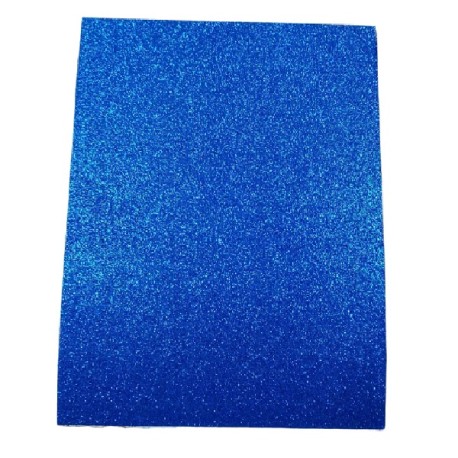 FOAMY T/C C/DIAMANTINA AZUL REY 2mm DE ESPESOR MOD.FCG009 / 20