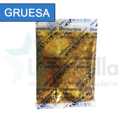 DIAMANTINA GRUESA DE 50 GRS ORO C40 20 / 100