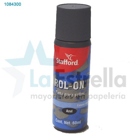 TINTA P/SELLO DE GOMA STAFFORD GIRAPLICA AZUL 60 ML /24