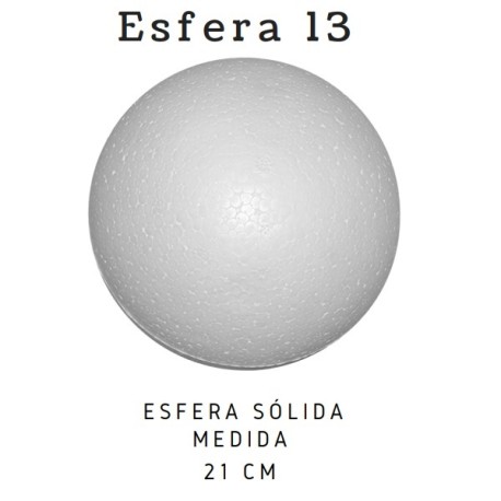 BOLAS DE UNICEL  13 210 mm. /10