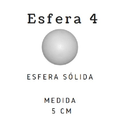 BOLAS DE UNICEL  4 50 mm. /10