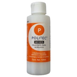 DILUYENTE PARA ACRILICOS 120 ML