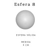 BOLAS DE UNICEL  8 90 mm. /10
