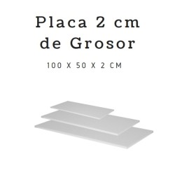PLACA DE UNICEL DE 100 X 50 2 CM 110 /50