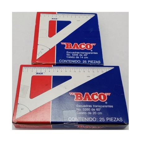 ESCUADRAS BACO 5245/60 / 6