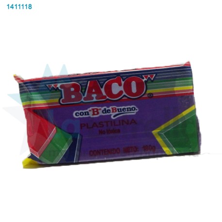 PLASTILINA MARQUETA BACO VIOLETA 63 /100