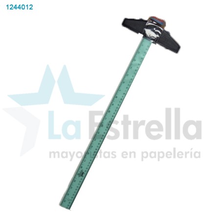 REGLA T BACO 60 CM. C/GRADUACION ESCOLAR TF-60 / 20