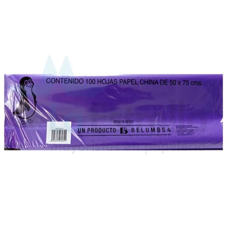 PAPEL CHINA MORADO 13 /10