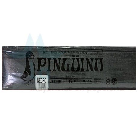 PAPEL CREPE PINGUINO NEGRO 17 /25