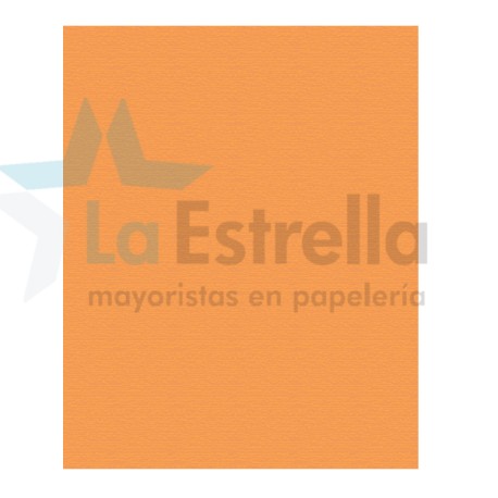 PAPEL CARTONCILLO ARCO IRIS NARANJA 50 X 70 CM / 250