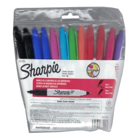 MARC PERM SHARPIE DOBLE PUNTA COLORES SURTIDOS /12