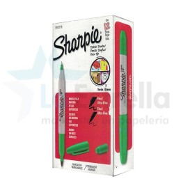 MARC PERM SHARPIE DOBLE PUNTA VERDE /12