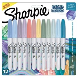 MARC PERM SHARPIE MYSTIC GEMS C/12 COLORES 2155613 / 12