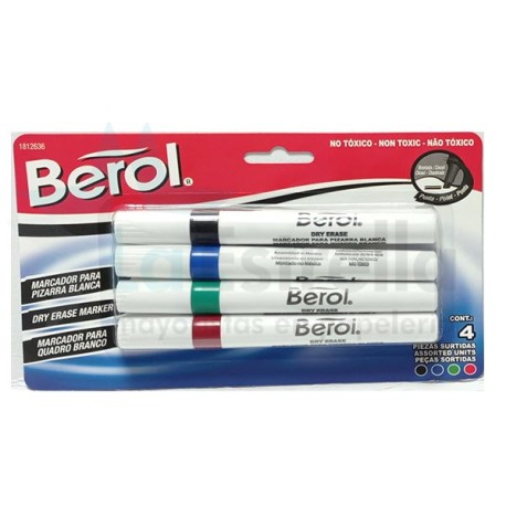 MARC PIZARRON BCO C/4 BEROL PUNTA CINCEL /48