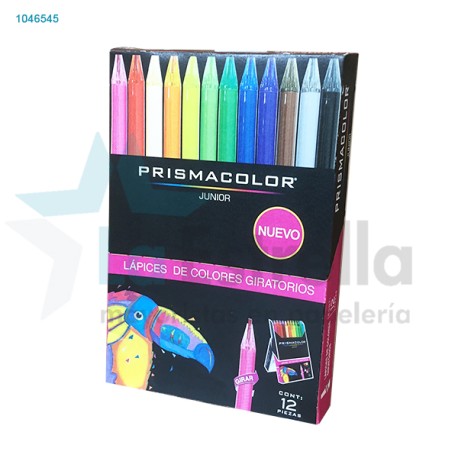 PINTURAS PRISMACOLOR 12 COLORES GIRABLES /12 1972882 /12