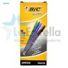 BOLIGRAFO BIC CRISTAL PREC Y SUAVIDAD FASHION 0.7 MM AST BX 12 /24