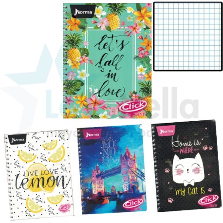 CUAD PROF DO NORMA CLICK GIRLS C.5 100H 582863 /25