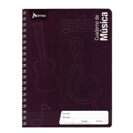 CUAD PROF DO NORMA MUSICA PAUTADO 80 H 0277 /20