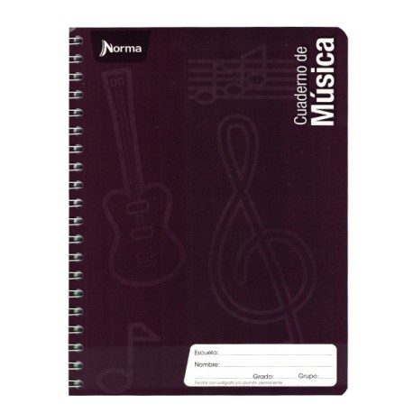 CUAD PROF DO NORMA MUSICA PAUTADO 80 H 0277 /20