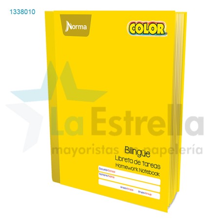 LIBRETA DE TAREAS NORMA COLOR 48H /20