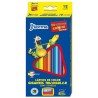 PINTURAS JUMBO NORMA 12 COLORES TRIANGULARES 5642 /36