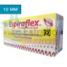 ESPIRAL PLASTICO 3:1 BOFLEX 10 MM BICOLORES P/ 74 H 100 ESP / 12