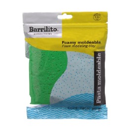 FOAMY MOLDEABLE BARRILITO 50G VERDE BANDERA 8652 6/192