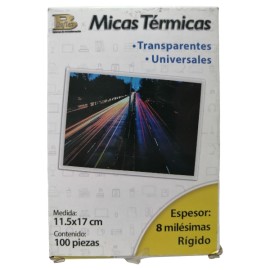 MICA TERMICA BOFLEX 8 MLS 11.5 X17 /10