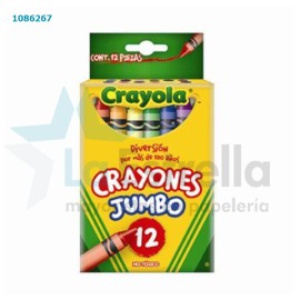 CRAYON CRAYOLA 12 COLORES EXTRAGRUESO MOD 52 0312 /144