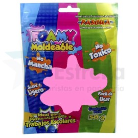 FOAMY MOLDEABLE PASCUA 50 GRS ROSA / 24