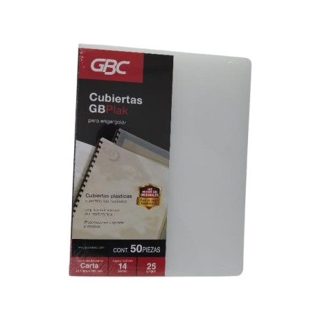 PASTAS ACCO GB PLAK SOLIDAS T/C TRANSPARENTE P3558 /10