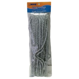 LIMPIA PIPAS METALICO PLATA L100M-PL /100