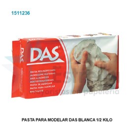 PASTA PARA MODELAR DAS BLANCA 1/2 KILO /24