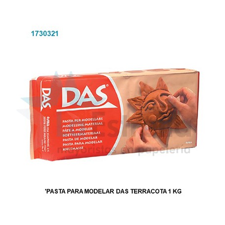 PASTA PARA MODELAR DAS TERRACOTA 1 KG /12